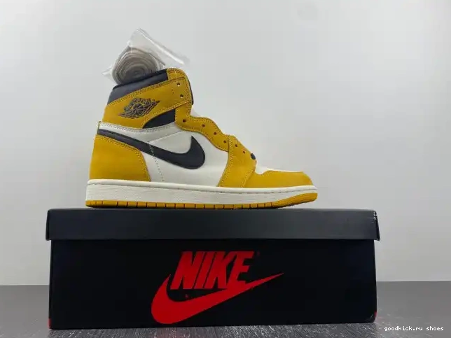 Yellow Jordan Air 1 Ochre High DZ5485-701 OG 0429